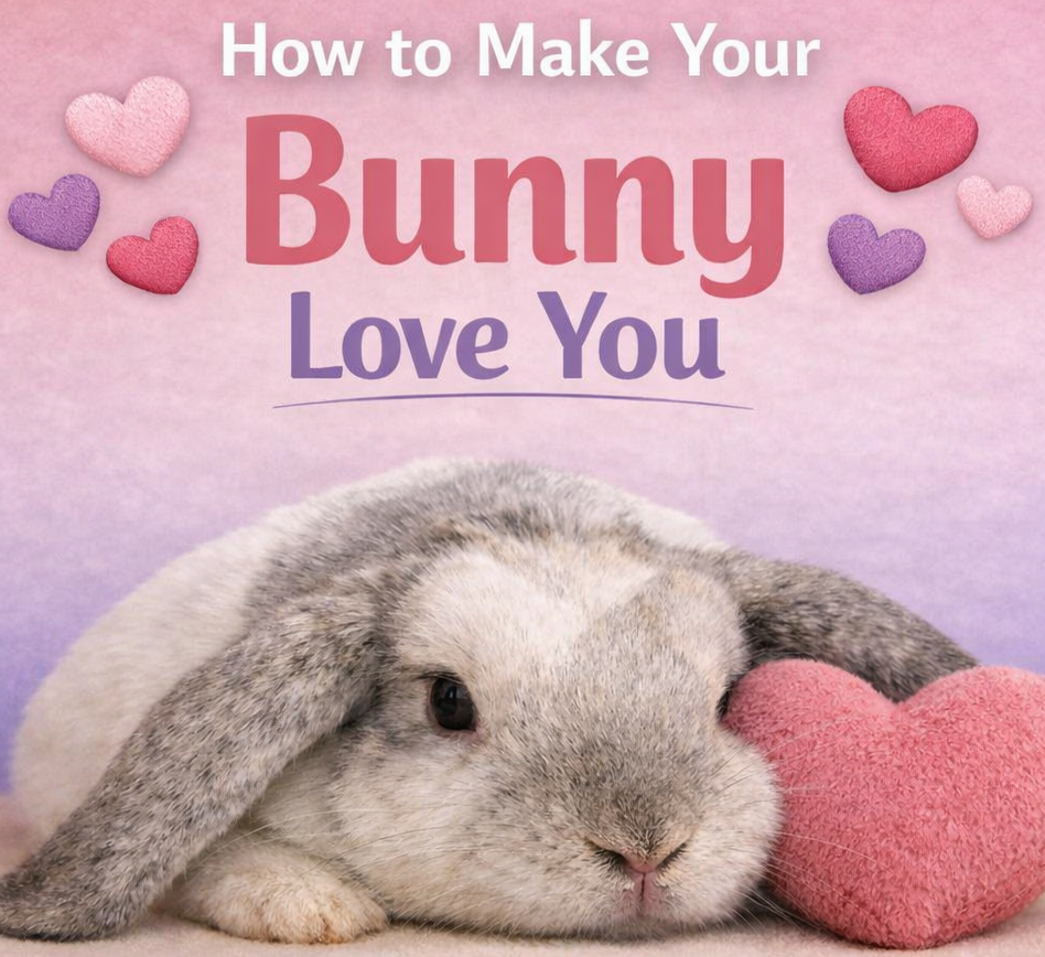 How to Get Your Bunny to Love You (AKA: The Trust-Building Blueprint)